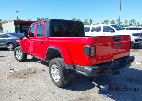 2020 Jeep Gladiator Rubicon 4X4 из США, поврежденный, VIN 1C6JJTBG3LL144858